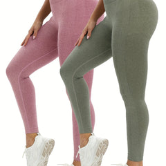 High Waisted Yoga Pants High Stretch Slimming Leggings Women's Activewear