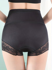 Lace Shaping Panties High Waist Tummy Control Butt Lifting Women's Underwear