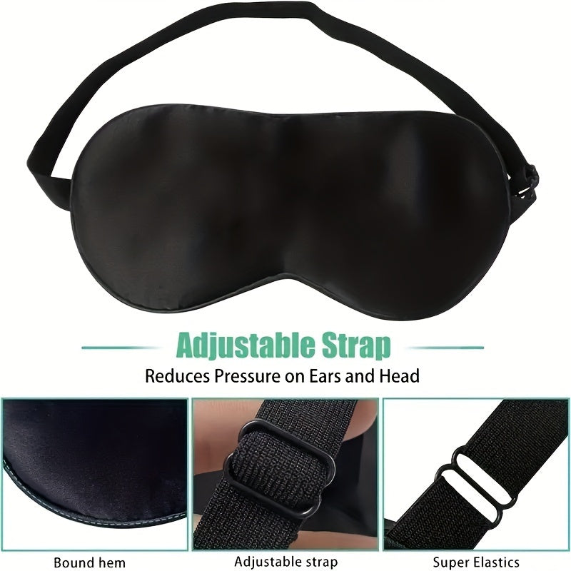Silk Sleeping Mask Smooth Sleeping Eye Mask Eye Protection Mask