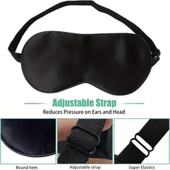 Silk Sleeping Mask Smooth Sleeping Eye Mask Eye Protection Mask