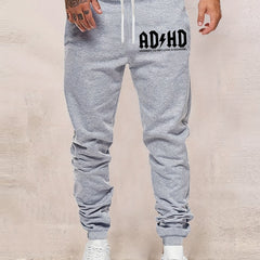 Men's Drawstring Sweatpants Comfy Jogger Pants