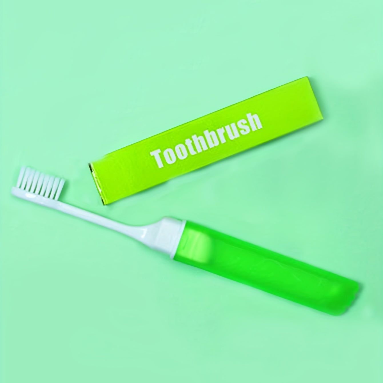 Travel Foldable Toothbrush with Box