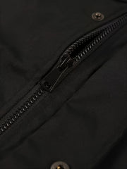 Men's Skull Print Baseball Jackets Solid Jacket Thermal Outerwear