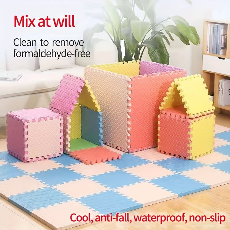 Foam Mats Children Climbing Mats Non-Slip Waterproof Splicing 10 Colors
