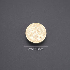 Brass Fire Paint Seal Wax Seal Tool - English Letter Pattern