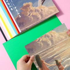 230gsm Colored Card Paper Set 60 Sheets 12 Colors