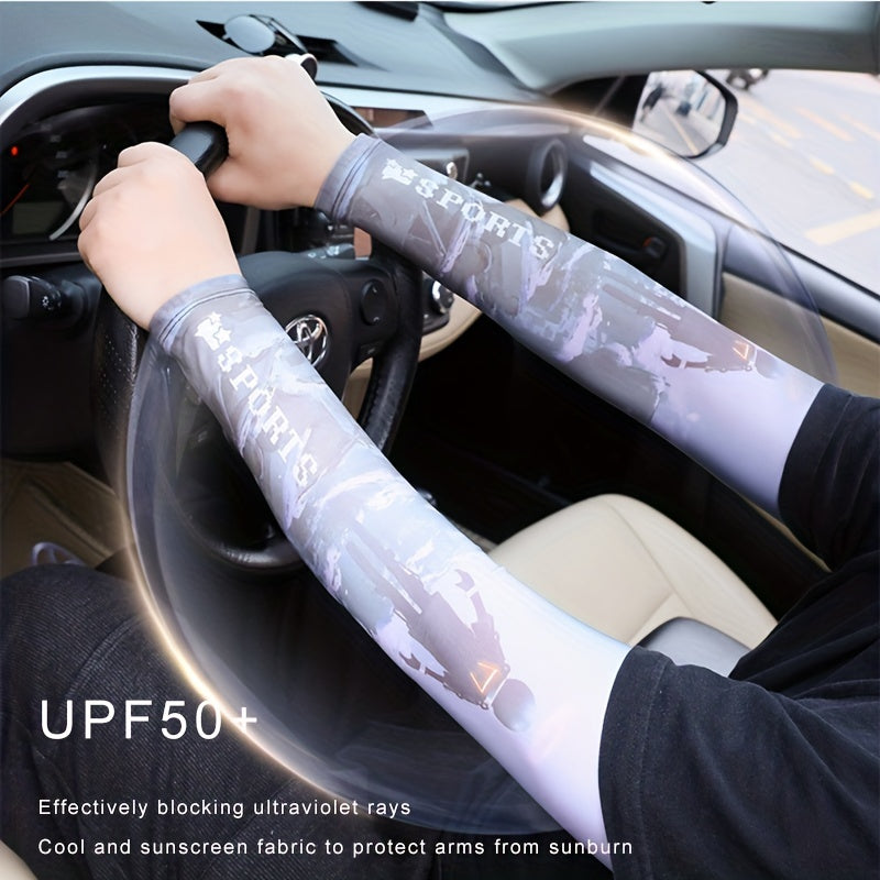 UV Protection Cooling Arm Sleeves for Outdoor Sports
