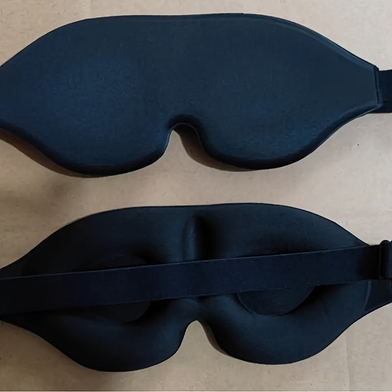 3D Soft Eye Mask for Men Women with Adjustable Band