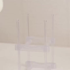 1pc Water Bottle Storage Rack Desktop Transparent Insulation Cup Shelf