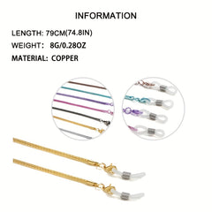 Glasses Chain Decorative Sunglasses Strap Necklace