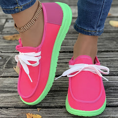 Flat Non Slip Low Cut Skate Shoes Lightweight Canvas Sneakers