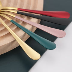 Stainless Steel Table Spoon for Soup Cereal Dessert Fruit Milk Tea Coffee