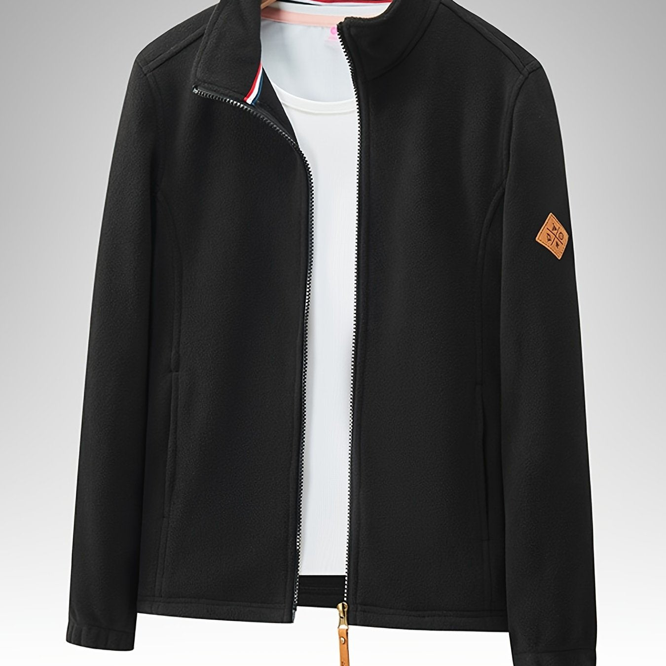 Women's Breathable Polar Fleece Zip Jacket for Outdoor Wear