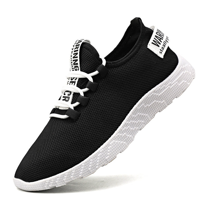 Men's Breathable Woven Running Shoes - Outdoor Sneakers