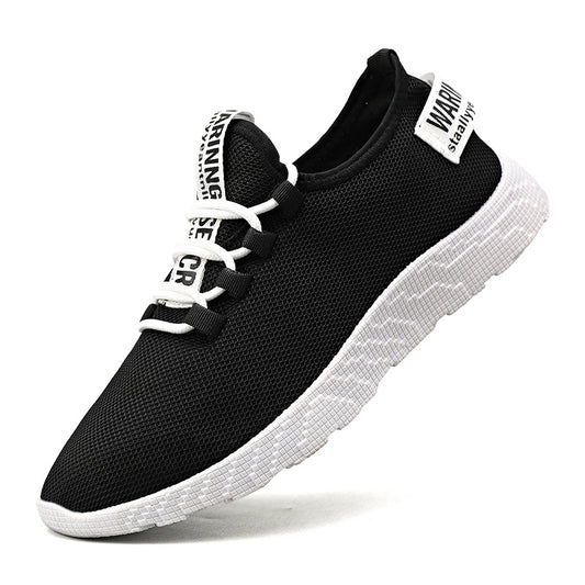 Men's Breathable Woven Running Shoes - Outdoor Sneakers