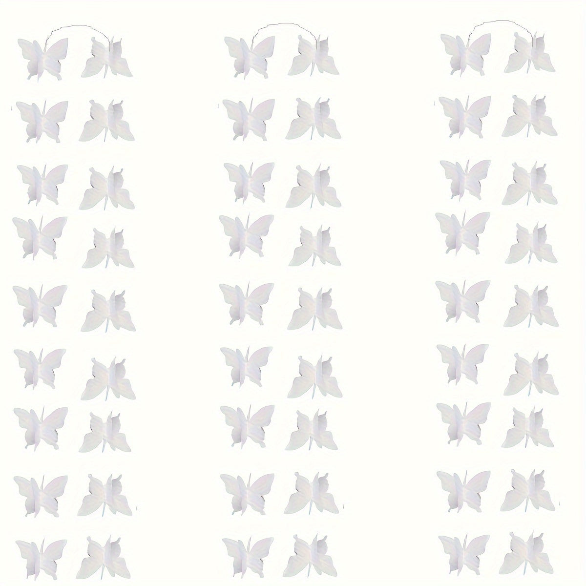 Large 3D Butterfly Flower String Wedding Party Decorations