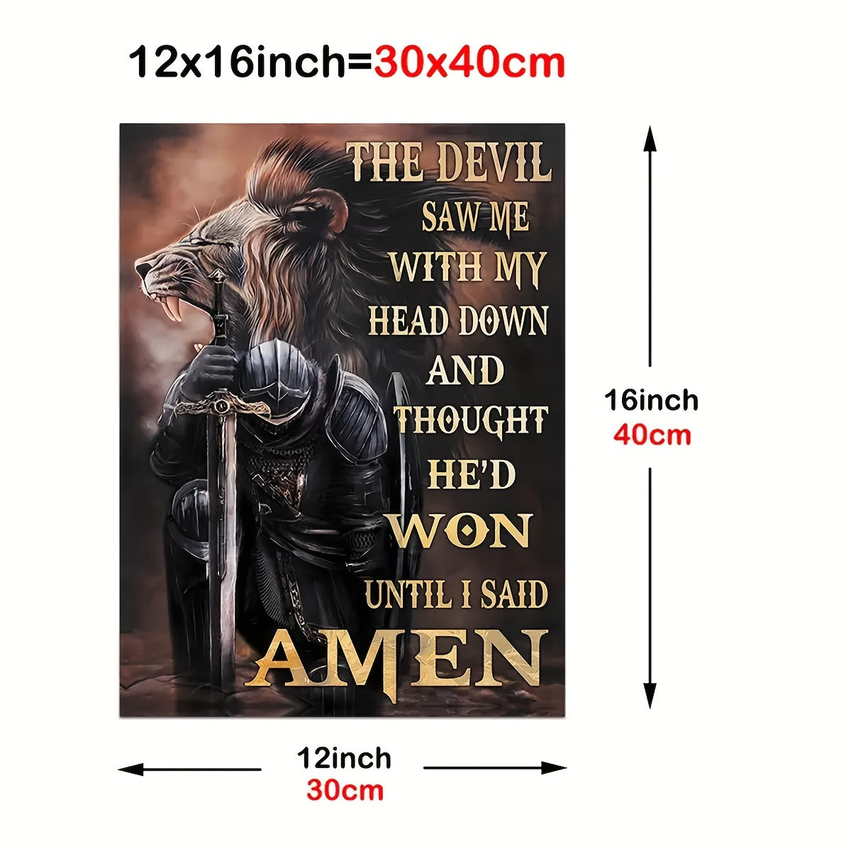 Jesus and Lion 5D Diamond Painting for Home Decor