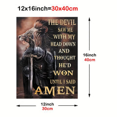 Jesus and Lion 5D Diamond Painting for Home Decor