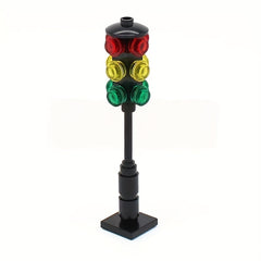 2pcs Traffic Light and Railway Scene Building Blocks Gift
