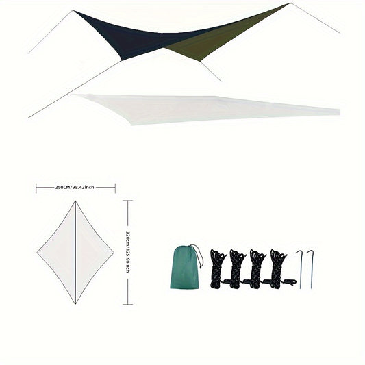 Oxford Cloth Sunshade Rainproof Canopy Multifunctional Canopy Sunshade Awning