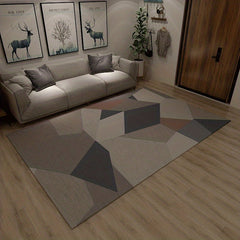Large Area Rug Crystal Velvet Non-slip Soft Mat Machine Washable Anti-fatigue