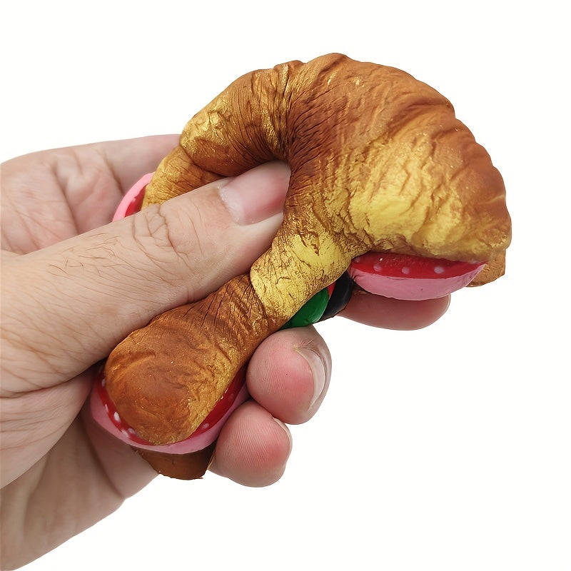 Croissant Pop Fidget Toys Soft Fragrance Slow Rebound Squishy