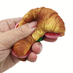 Croissant Pop Fidget Toys Soft Fragrance Slow Rebound Squishy