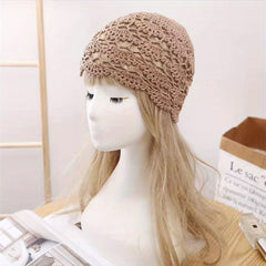 Hollow Out Crochet Beanie Breathable Cloche Hats Lightweight Thin Fisherman Cap