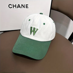3D Embroidery Letter W Baseball Cap Hat For Men