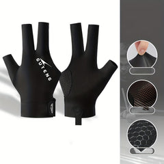 1pc Billiard Three Finger Gloves Snooker Billiards Glove