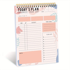 Trees Daily To Do List Planner Checklist Undated Daily Schedule Agenda