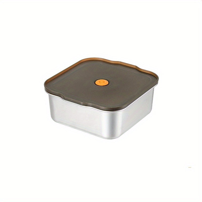 304 Stainless Steel Large Capacity Lunch Box with Lid for Teenagers and Workers