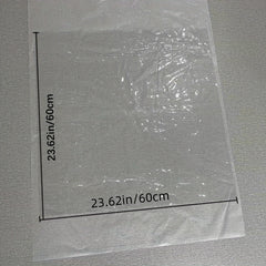 1pc Poly Square Tablecloth Desk Blotter PVC Clear Table Protector Cover