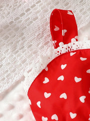 2pcs Full Of Love Suspended Dress Bag Set