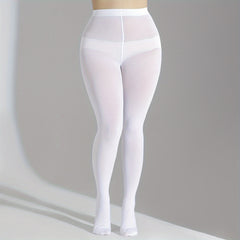 High Rise Soft Comfort Pantyhose Women's Stretchy Stockings