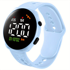 Sby Electronic Watch LED Screen Analog Digital Display Multicolor