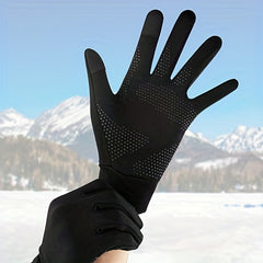Touch Screen Anti Slip Warm Gloves For Running Cycling Driving