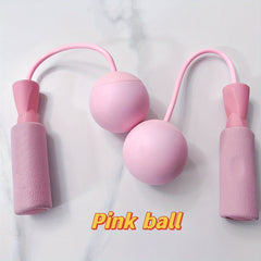 Large Ball Weight Bearing Skipping Rope for Fitness Exercise