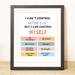 Therapy Office Decor - Mental Health Wall Art
