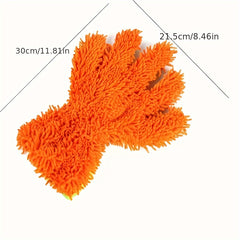 Soft Microfiber Car Cleaning Gloves for Washing and Drying -1pc
