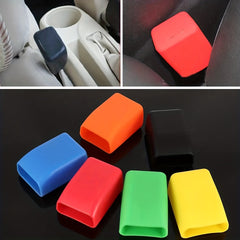 Car Seat Belt Socket Protective Cover Plug Pin Silicone Cover