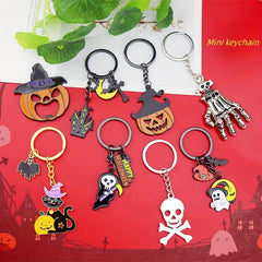 Halloween Series Small Pendants Horror Decorative Keychain Cartoon Small Pendant