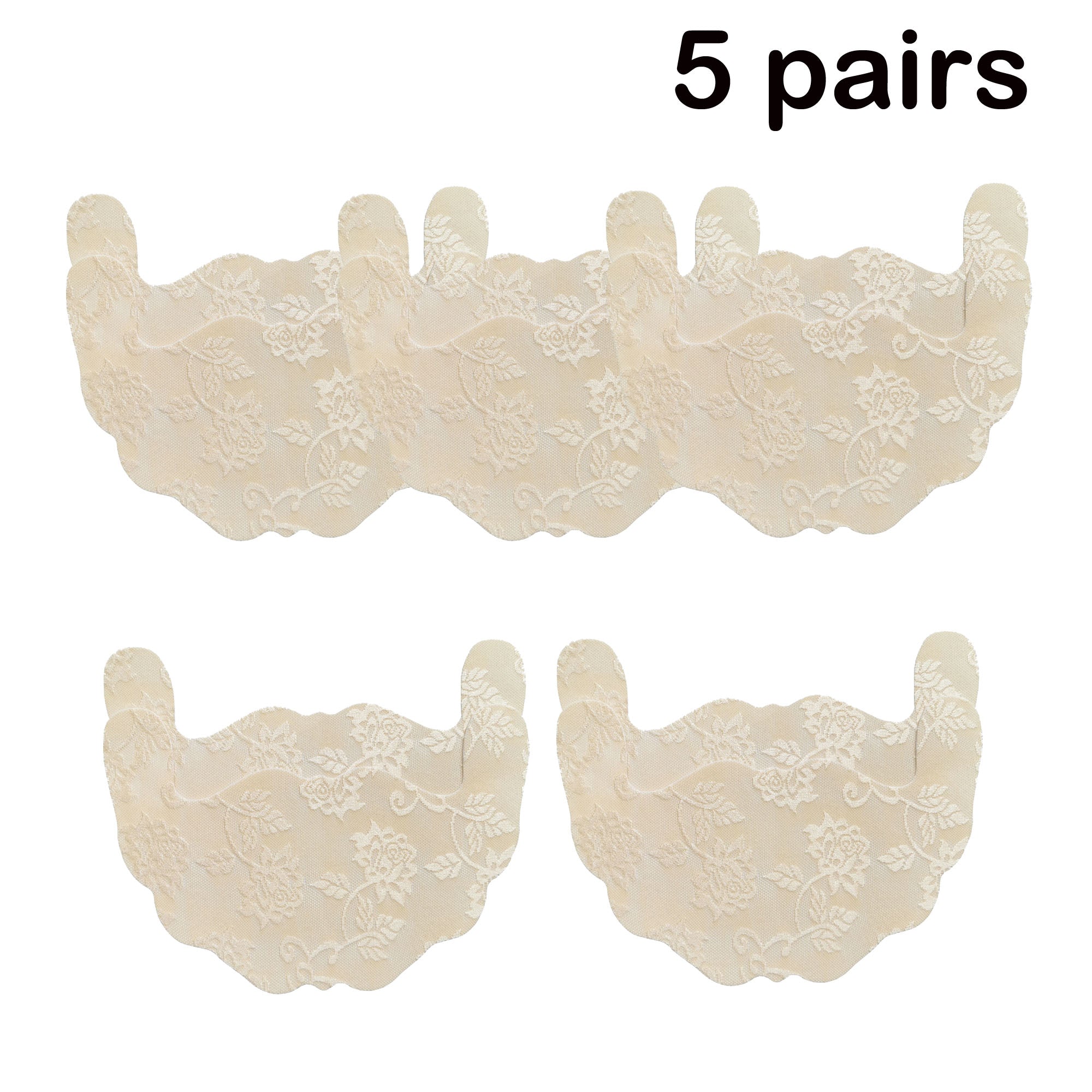 5 Pairs Women's Lace Breast Lift Tape