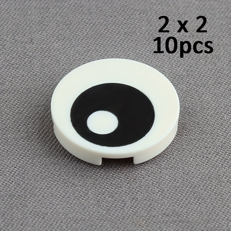2x2 Smooth Round Eye Building Block Technology MOC Accessories