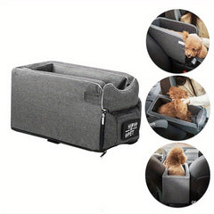 Soft Dog Car Seat Washable Travel Bag for Small Dogs Comfortable Booster Seat