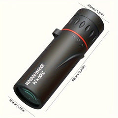 HD Monocular Telescope for Birdwatching Camping Concert Travelling