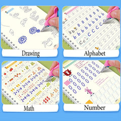 Children Copybook: Kids Writing Sticker Practice Book