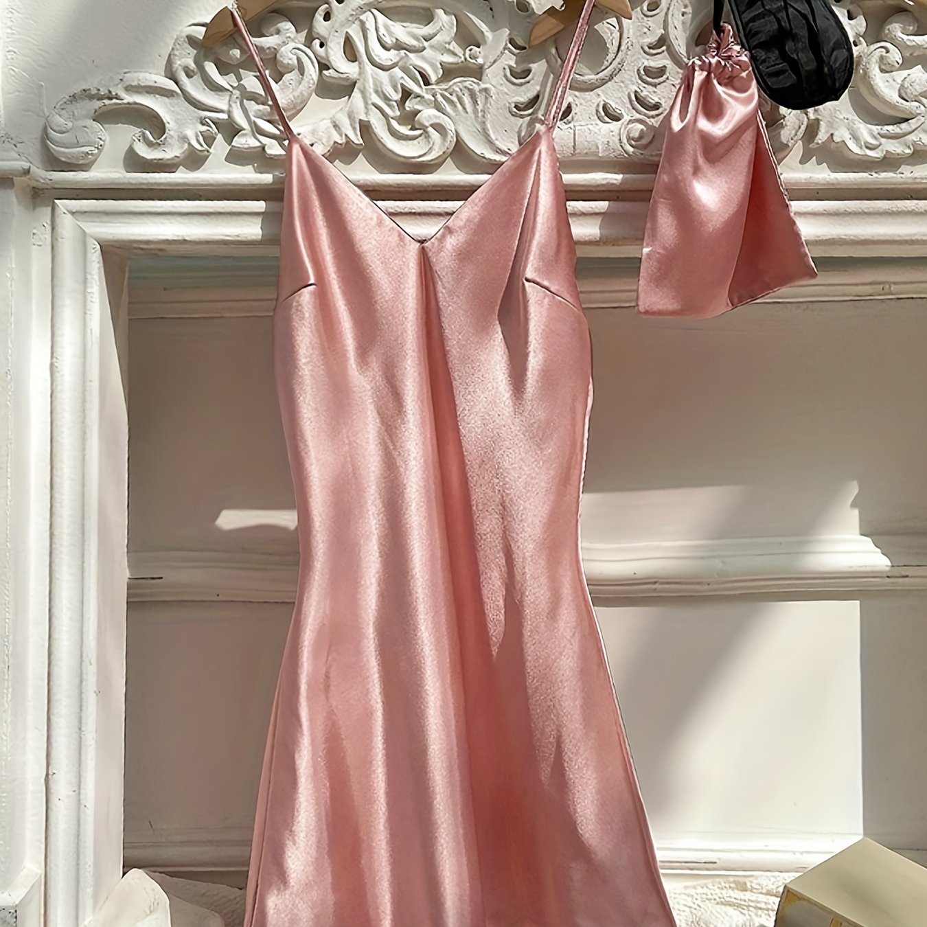 Sexy Deep V Spaghetti Strap Nightdress