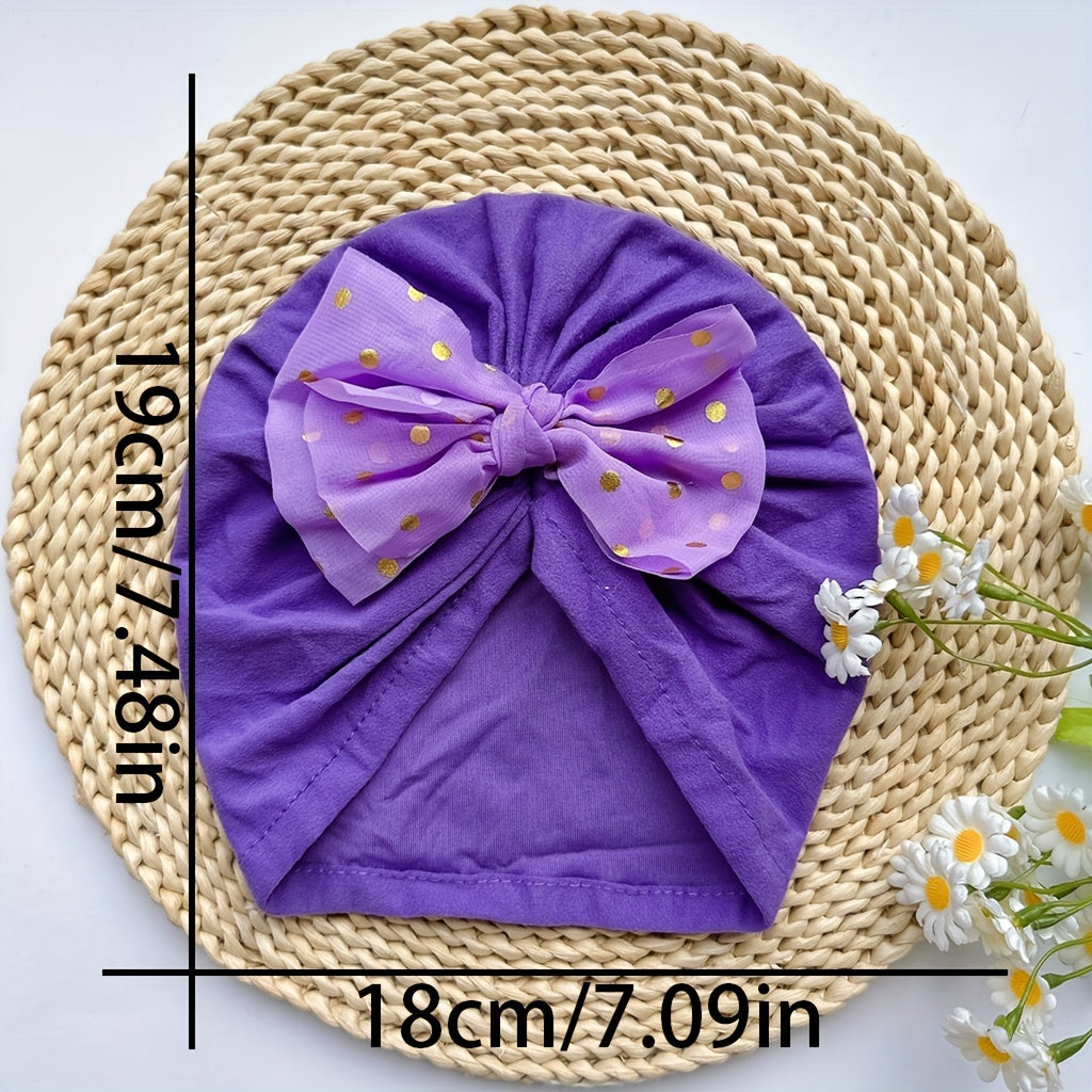 Soft Baby Bowtie Headband for Newborns