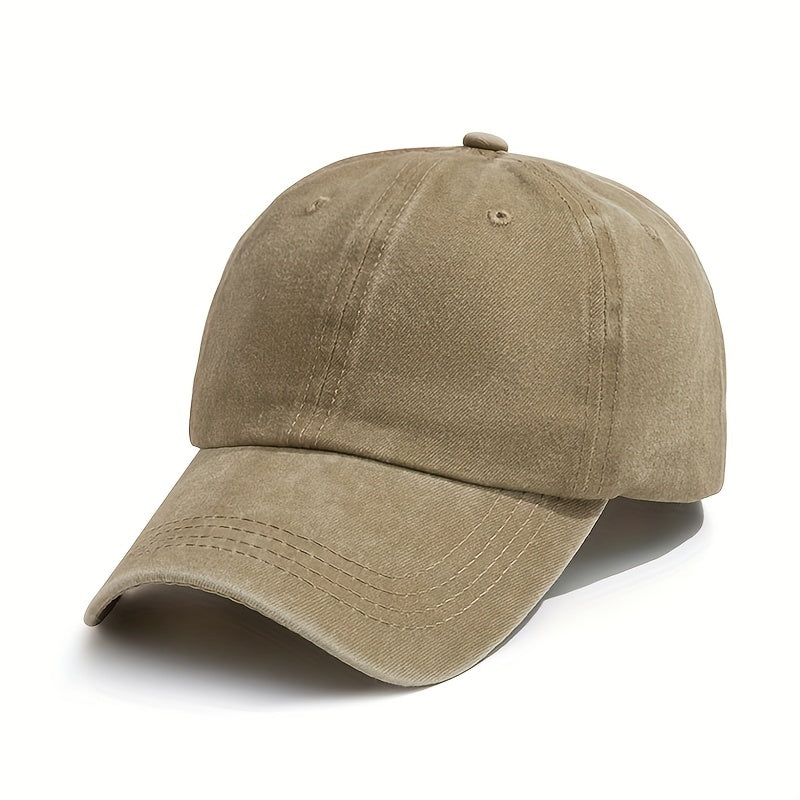 Unisex Vintage Baseball Caps Adjustable Sunscreen Hats for Outdoor Activities